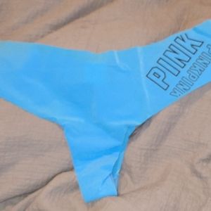 Pink No Show Thong